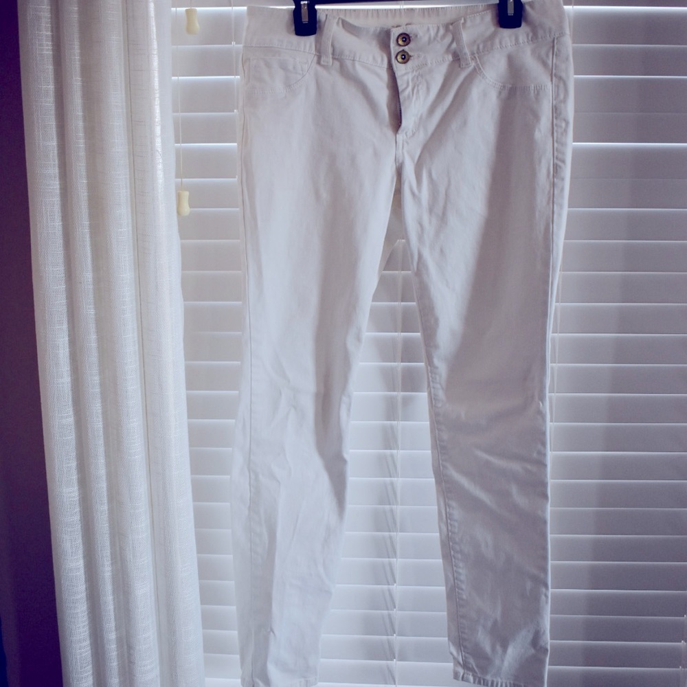 White jeans